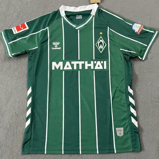 Jersey 2025/26 Werder Bremen Local Manga corta Versión Fan