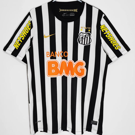 Jersey 2012/13 Santos Visitante Manga corta Versión Fan Retro