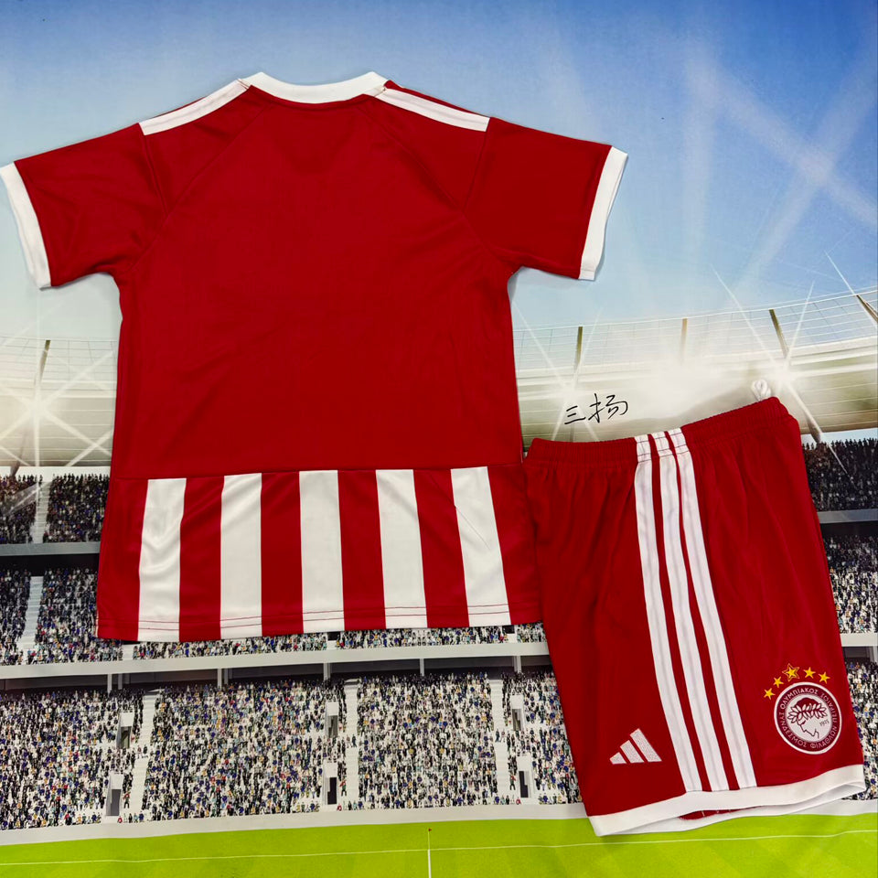 jersey 2026/27 olympiacos local manga corta niño