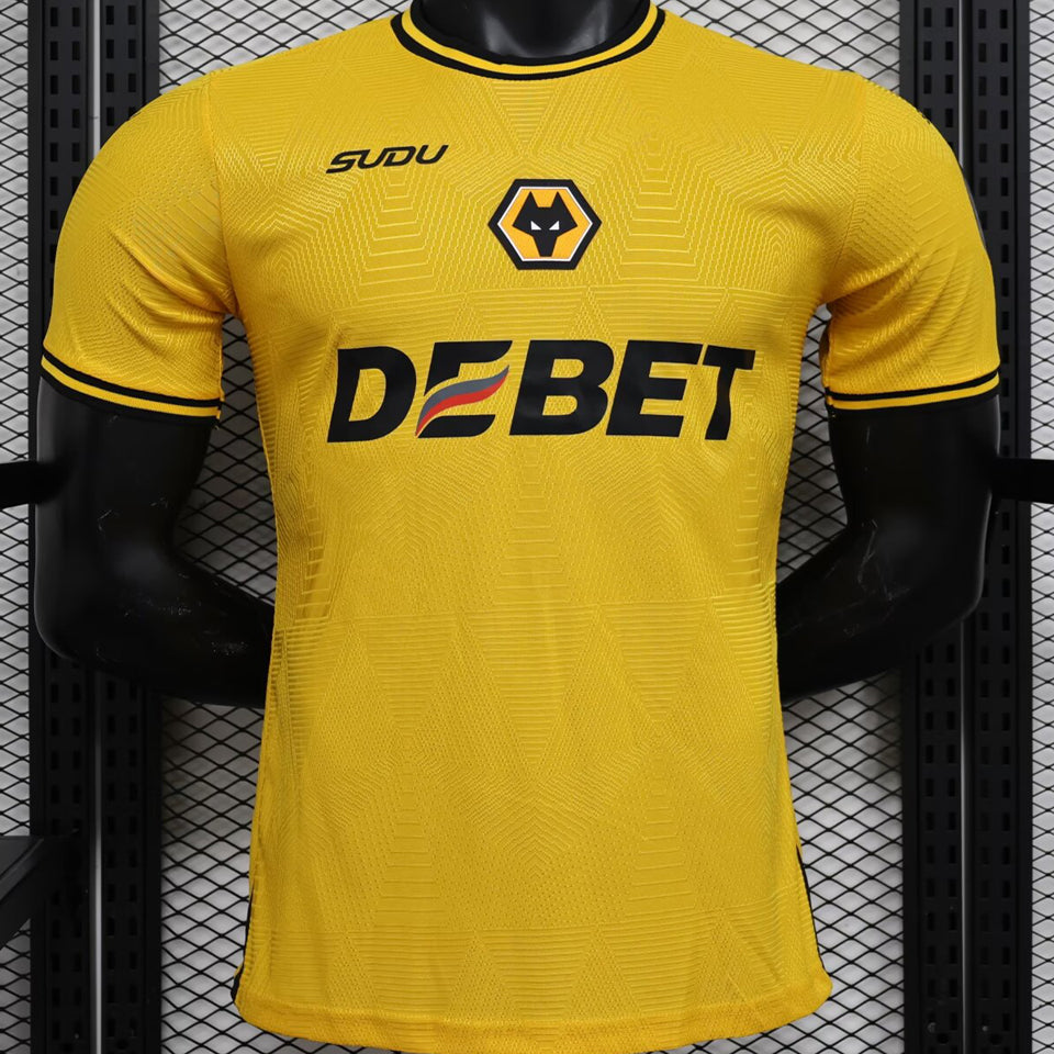 Jersey 2024/25 Wolves Local Manga corta Versión Jugador