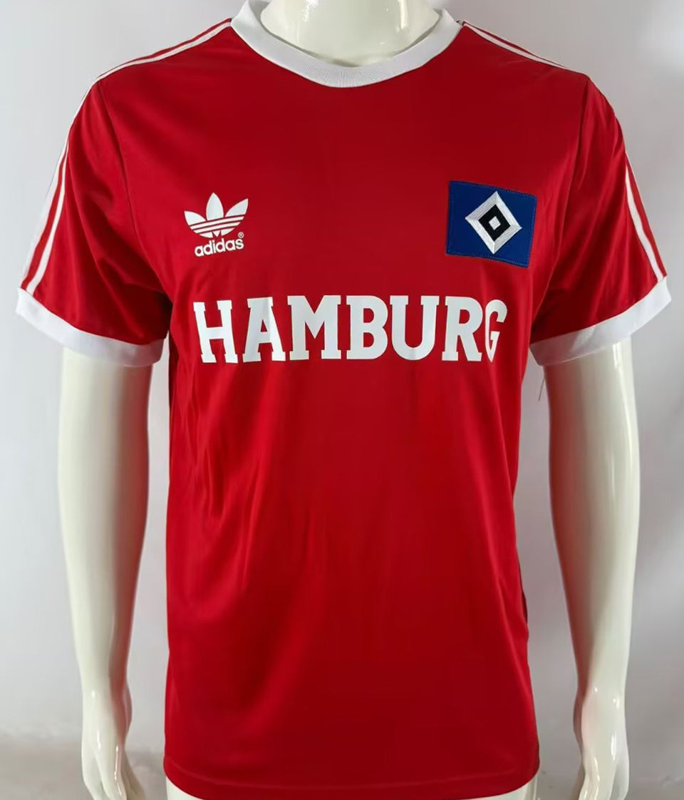 Jersey 1974/1975 Hamburger Visitante Manga corta Versión Fan Retro