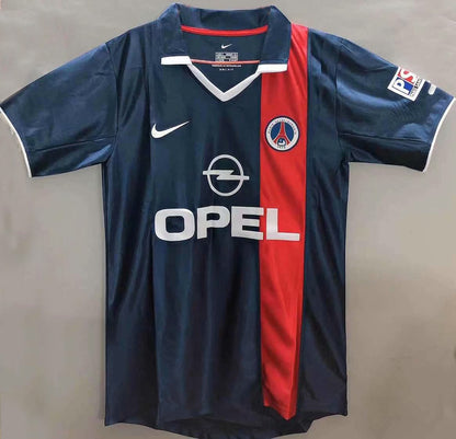 Jersey 2001/2002 PSG Local Manga corta Versión Fan Retro