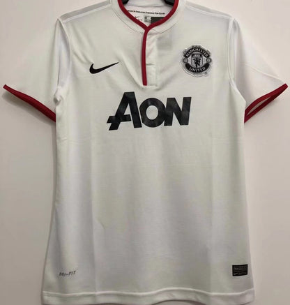 Jersey 2013/14 Manchester United Visitante Manga corta Versión Fan Retro