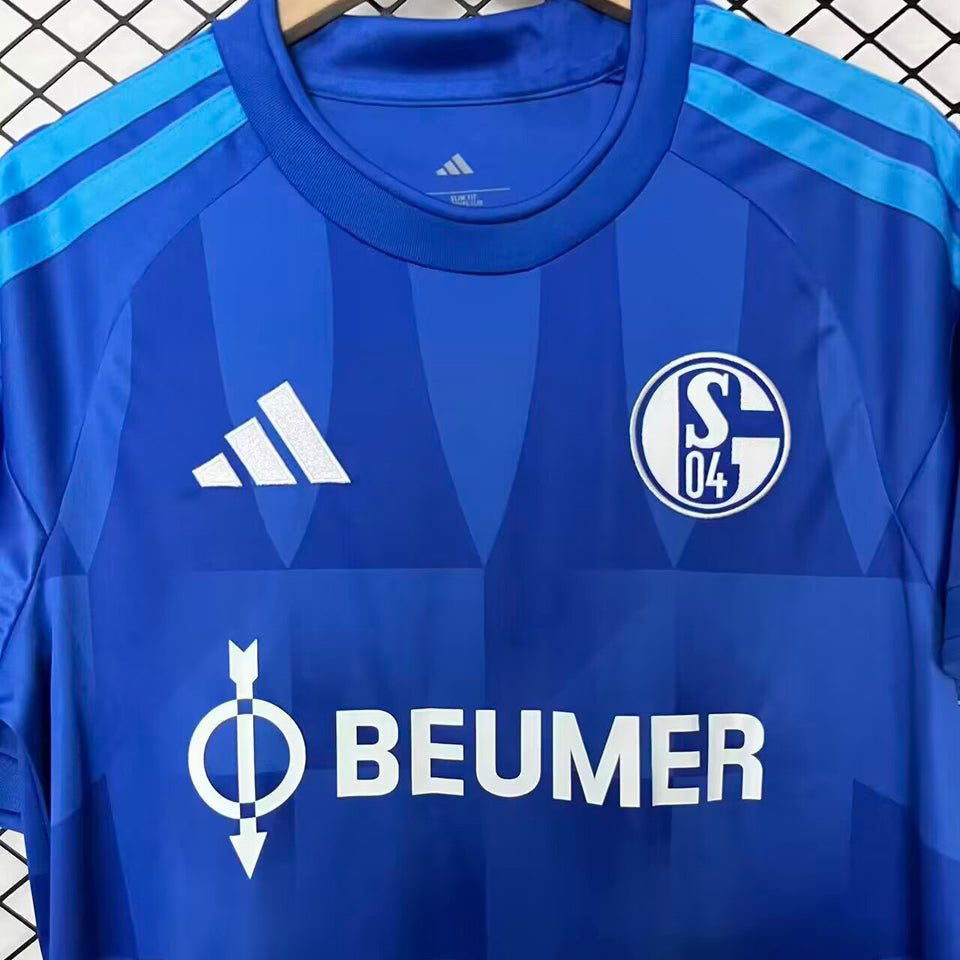 jersey 2026/27 schalke 04 local manga corta versión fan
