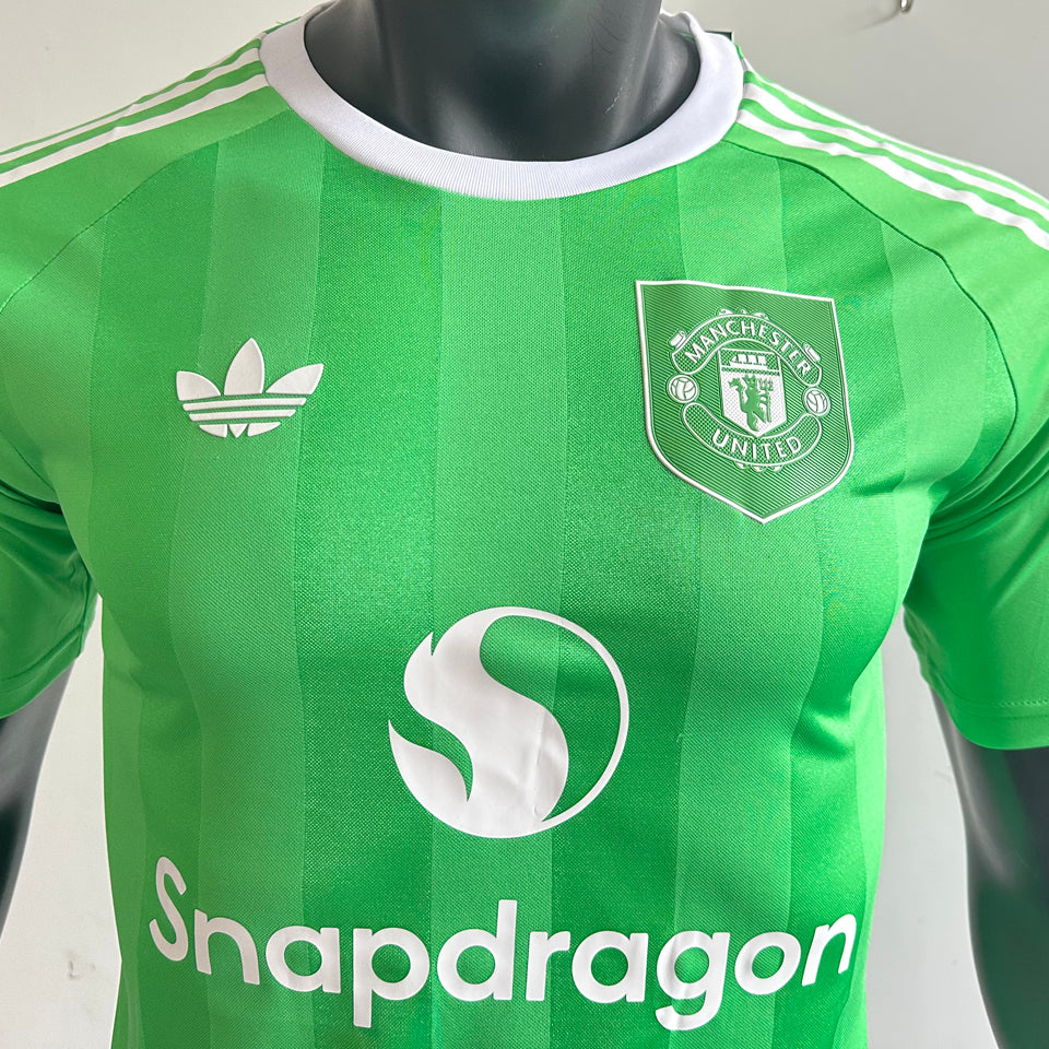 Jersey 2025/26 Manchester United Portero Manga corta Versión Jugador