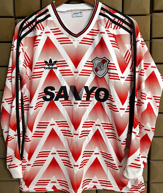 Jersey 1994 River Plate Especial Manga larga Versión Fan Retro