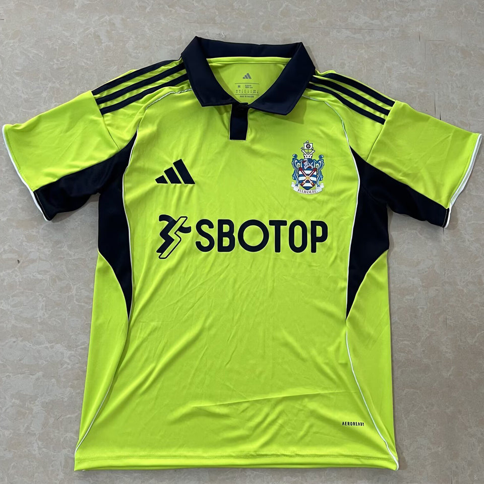 Jersey 2025/26 Fulham Visitante Manga corta Versión Fan