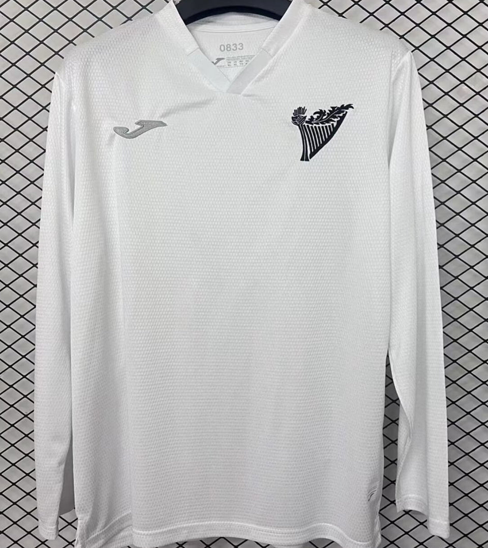 jersey 2025/26 hibernian especial manga larga versión fan