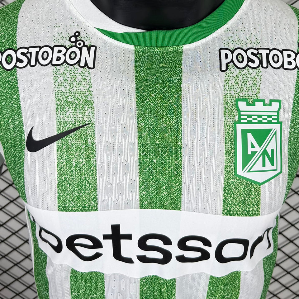 Jersey 2025/26 Atletico Nacional Local Manga corta Versión Jugador