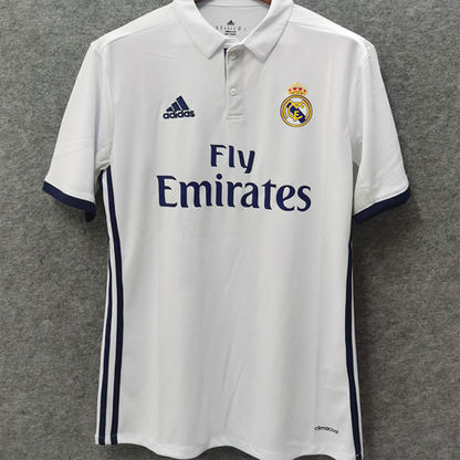 Jersey 2016/17 Real Madrid Local Manga corta Versión Fan Retro
