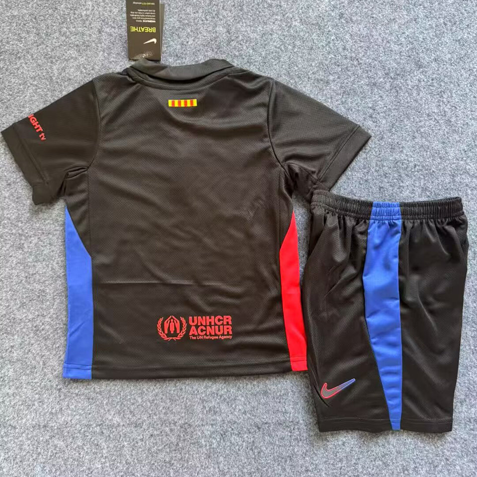 Jersey 2024/25 Barcelona Visitante Manga corta Niño