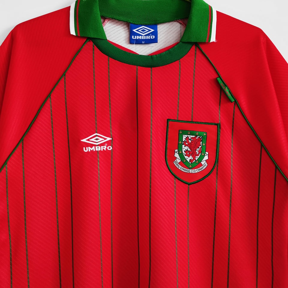 1994/96 wales local versión fan selecciones retro