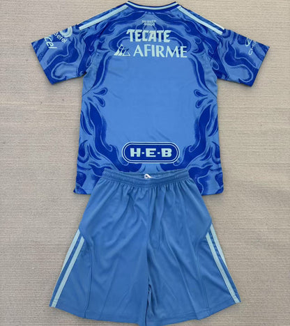 Jersey 2025/26 Tigres Visitante Manga corta Niño