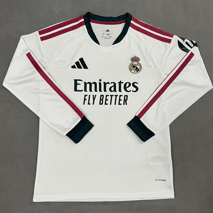 Jersey 2026/27 Real Madrid Local Manga larga Versión Fan