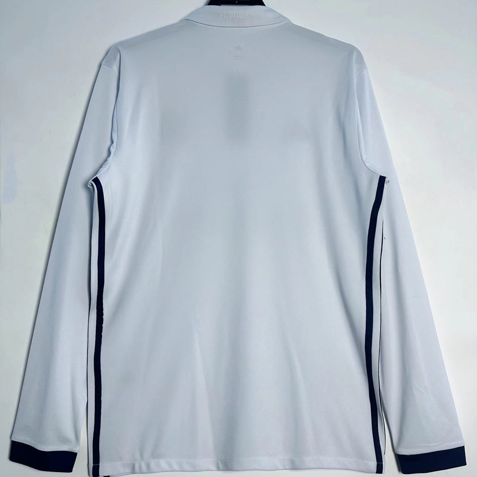 Jersey 2016/17 Real Madrid Local Manga larga Versión Fan Retro