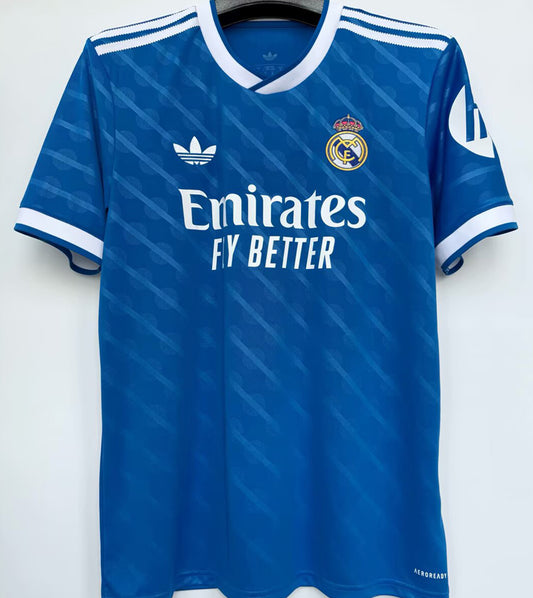 Jersey 2025/26 Real Madrid Tercero Manga corta Versión Fan