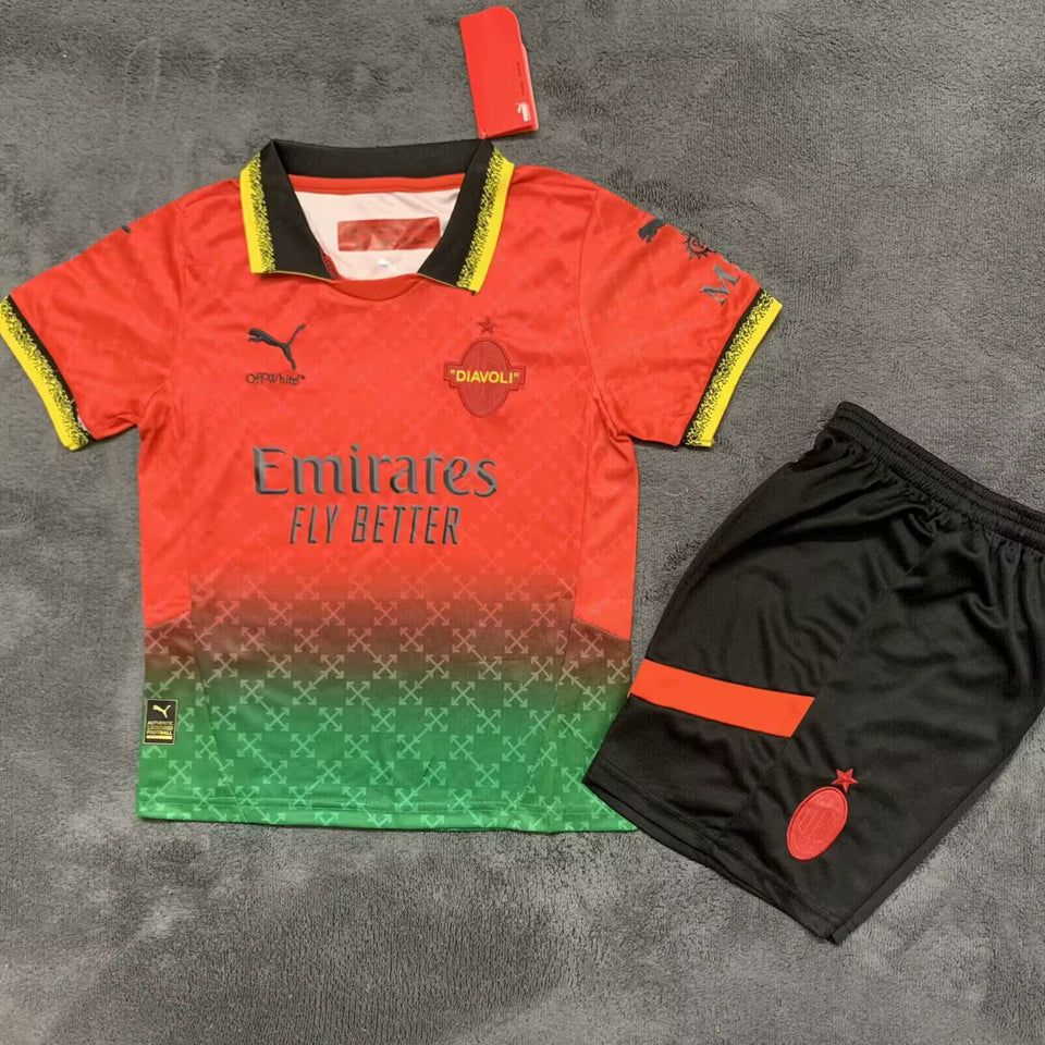 Jersey 2024/25 AC Milan Especial Manga corta Niño