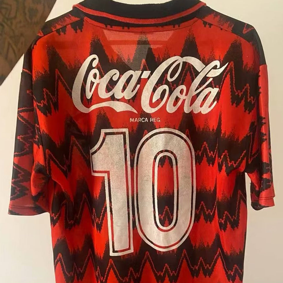 jersey 1993 victoria local manga corta versión fan retro