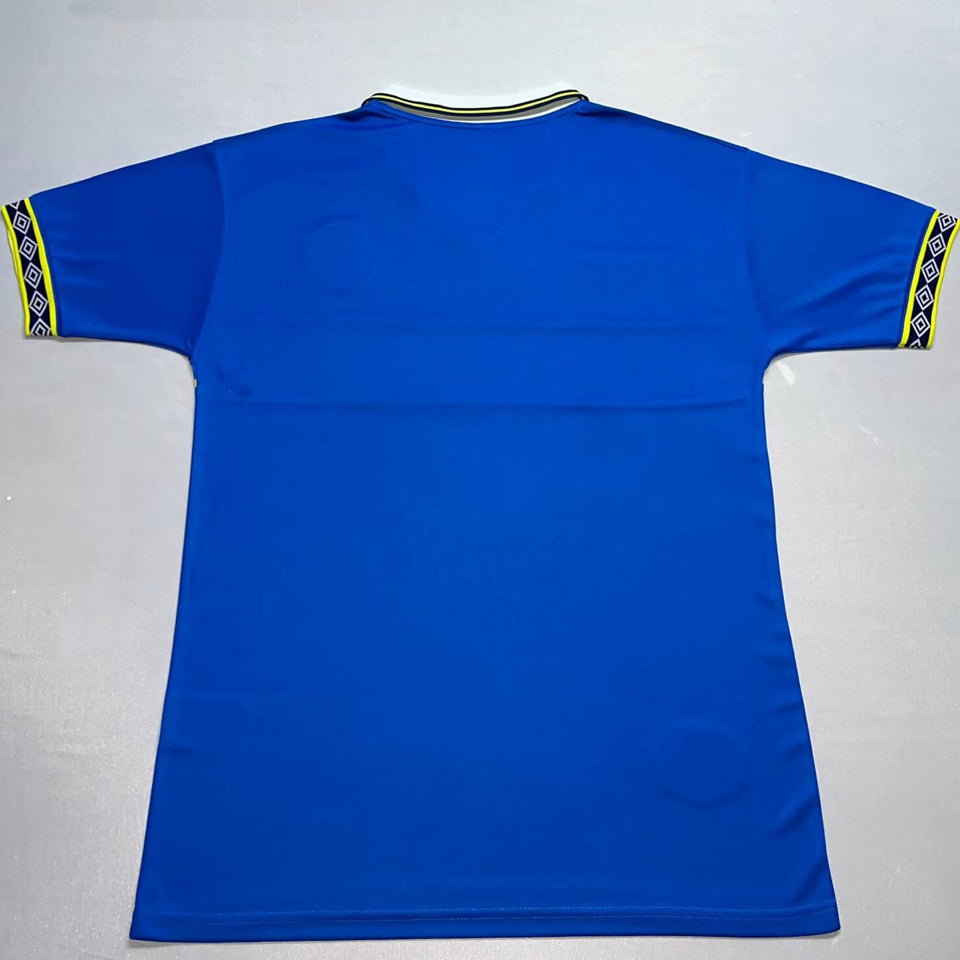 jersey 1997/99 everton local manga corta versión fan retro