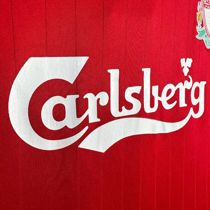 Jersey 2006/08 Liverpool Local Manga corta Versión Fan Retro