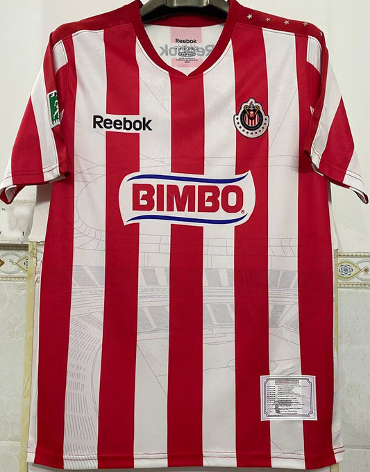 Jersey 2010/11 Chivas Local Manga corta Versión Fan Retro