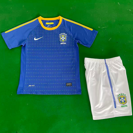 2010 Brasil Visitante Niño Selecciones Retro
