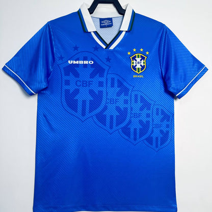 1996 Brasil Visitante Versión Fan Selecciones Retro