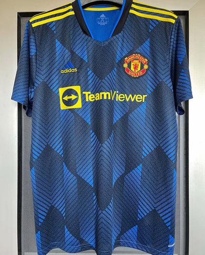 Jersey 2021/22 Manchester United Tercero Manga corta Versión Fan