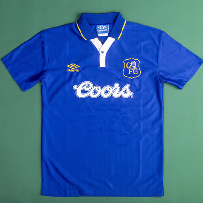 Jersey 1995/97 Chelsea Local Manga corta Versión Fan Retro