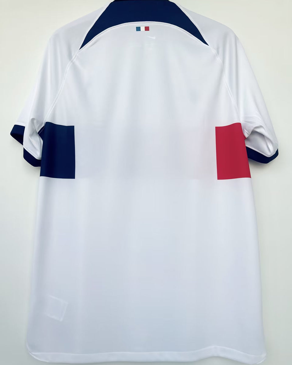 jersey 2023/24 psg visitante manga corta versión fan