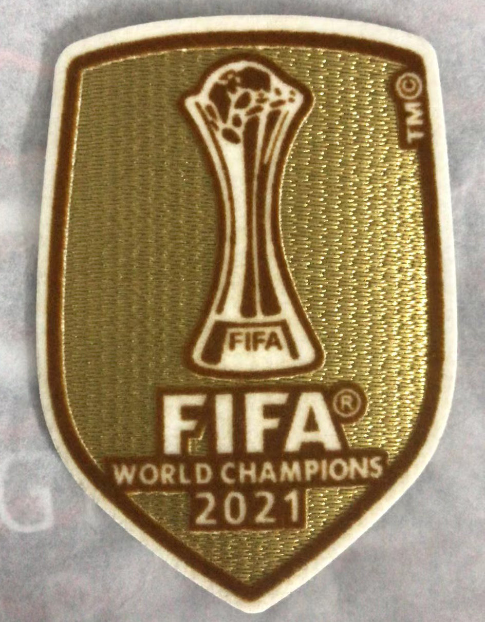 2021 2021 Campeonato Copa Mundial Clubes Parches/Letras