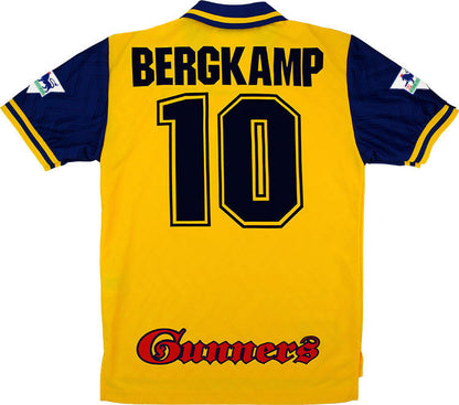 Jersey 1996/98 Arsenal Visitante Manga corta Versión Fan Retro