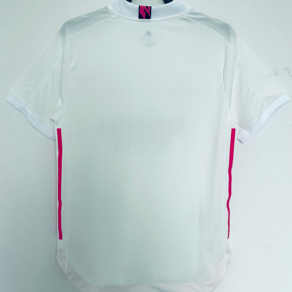 jersey 2020/21 real madrid local manga corta versión jugador retro