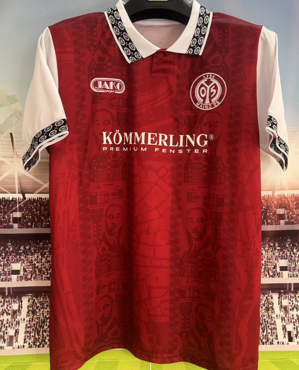 jersey 2025/26 mainz 05 especial manga corta versión fan