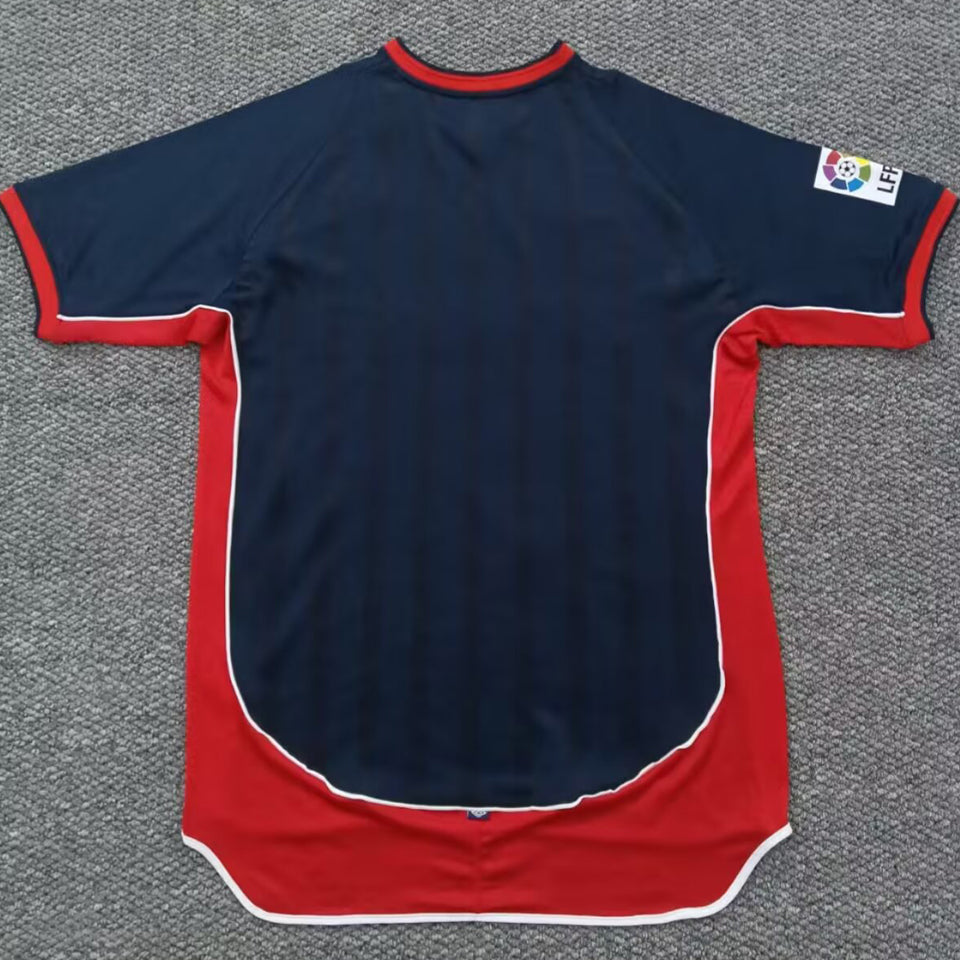 jersey 2001/2003 celta visitante manga corta versión fan retro