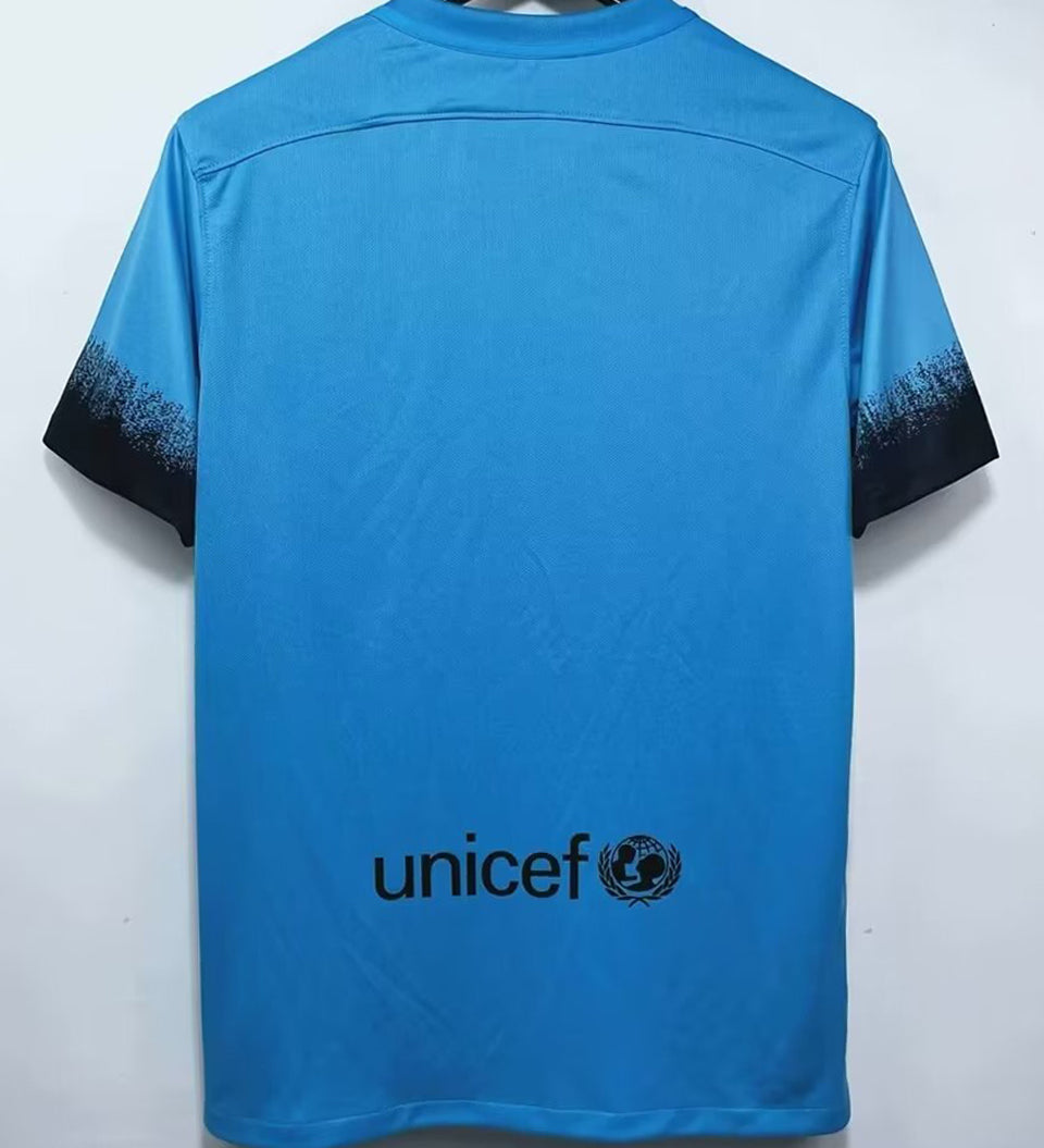 Jersey 2015/16 Barcelona Tercero Manga corta Versión Fan Retro
