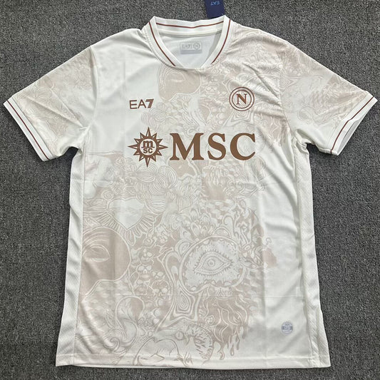 Jersey 2025/26 Napoli Visitante Manga corta Versión Fan
