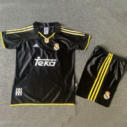 Jersey 1999/01 Real Madrid Visitante Manga corta Niño Retro