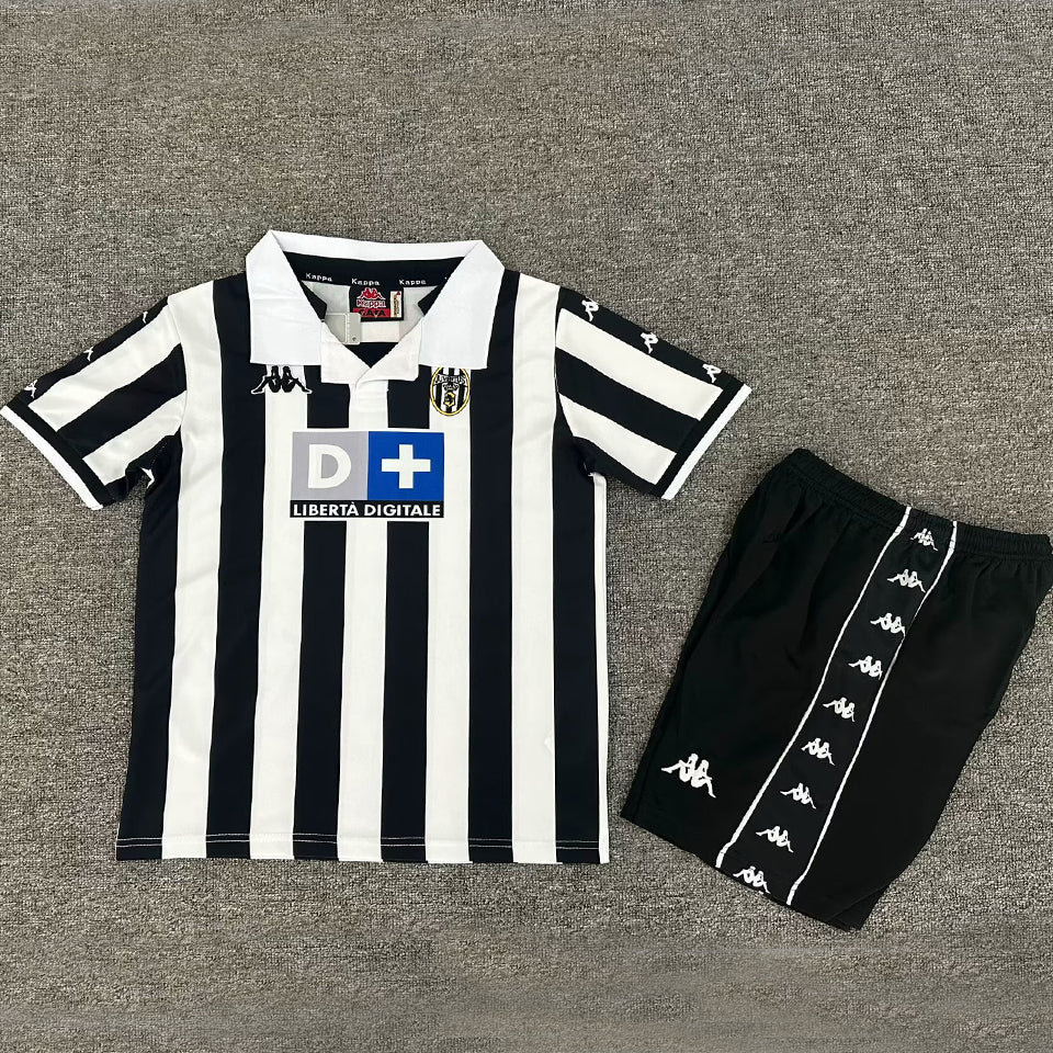 Jersey 1999/2000 Juventus Local Manga corta Niño Retro
