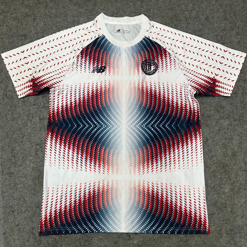 jersey 2026/27 deportivo toluca especial manga corta versión fan