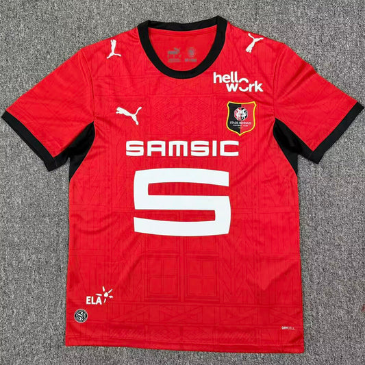 Jersey 2026/27 Rennais Local Manga corta Versión Fan