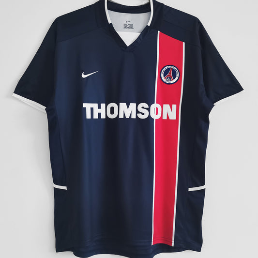 Jersey 2002/2003 PSG Local Manga corta Versión Fan Retro
