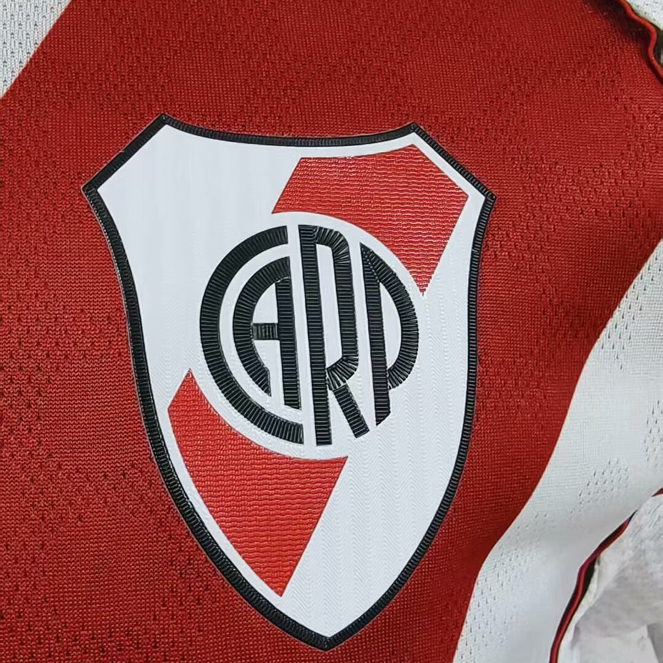 jersey 2025/26 river plate local manga corta versión jugador