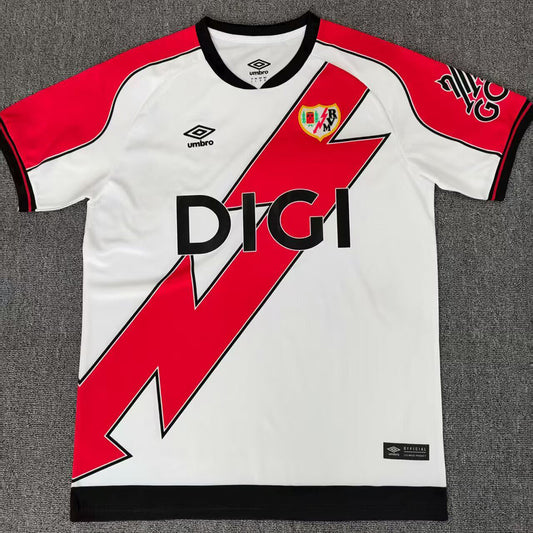 Jersey 2025/26 Vallecano Local Manga corta Versión Fan