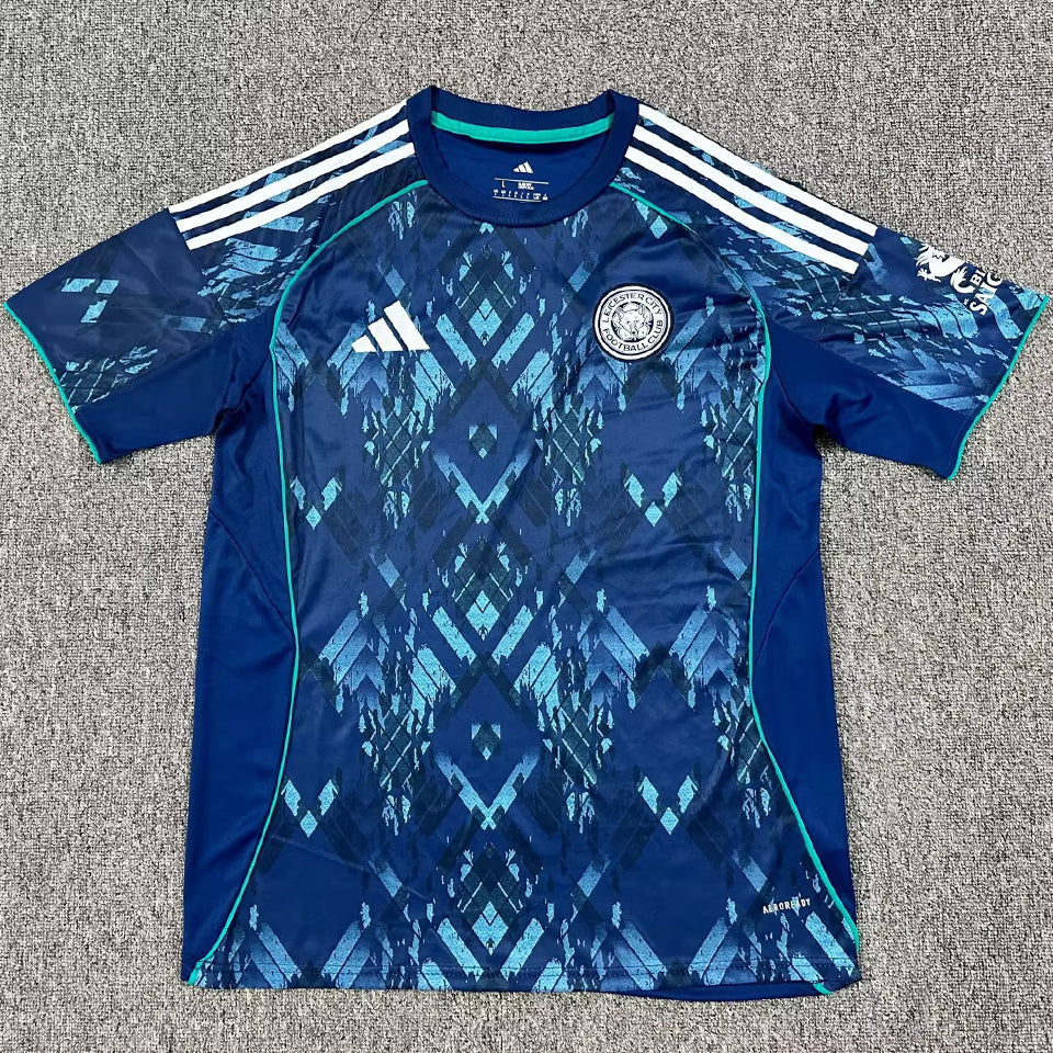 Jersey 2025/26 Leicester City Visitante Manga corta Versión Fan