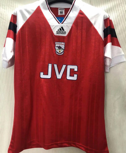 Jersey 1992/94 Arsenal Local Manga corta Versión Fan Retro