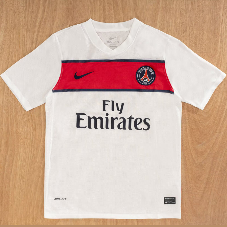 jersey 2011/2012 psg visitante manga corta versión fan retro