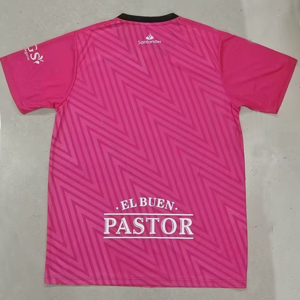 Jersey 2025 Racing Santander Pink Especial Manga corta Versión Fan