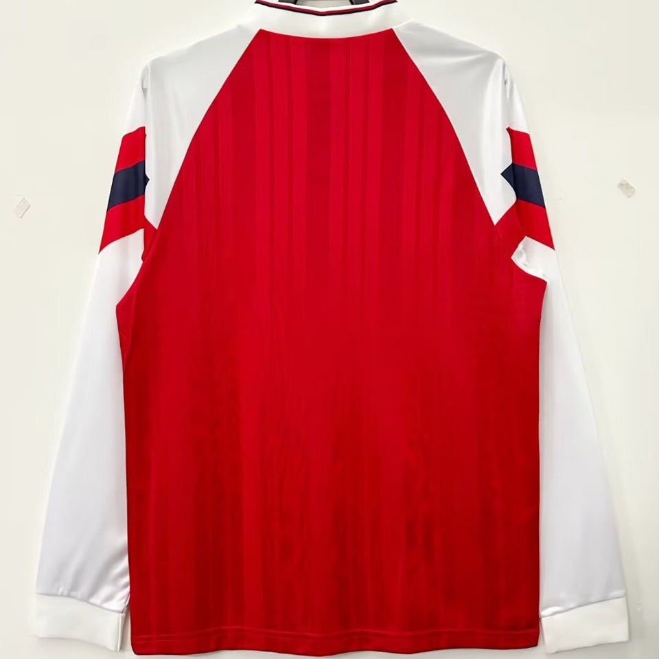 Jersey 1992/94 Arsenal Local Manga larga Versión Fan Retro