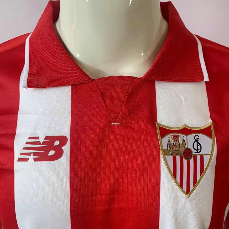 jersey 2015/16 sevilla fc local manga corta versión fan retro